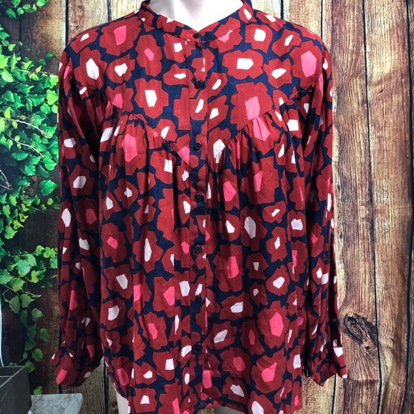 Compania Fantastica Blouse Size Small - Picture 2 of 7